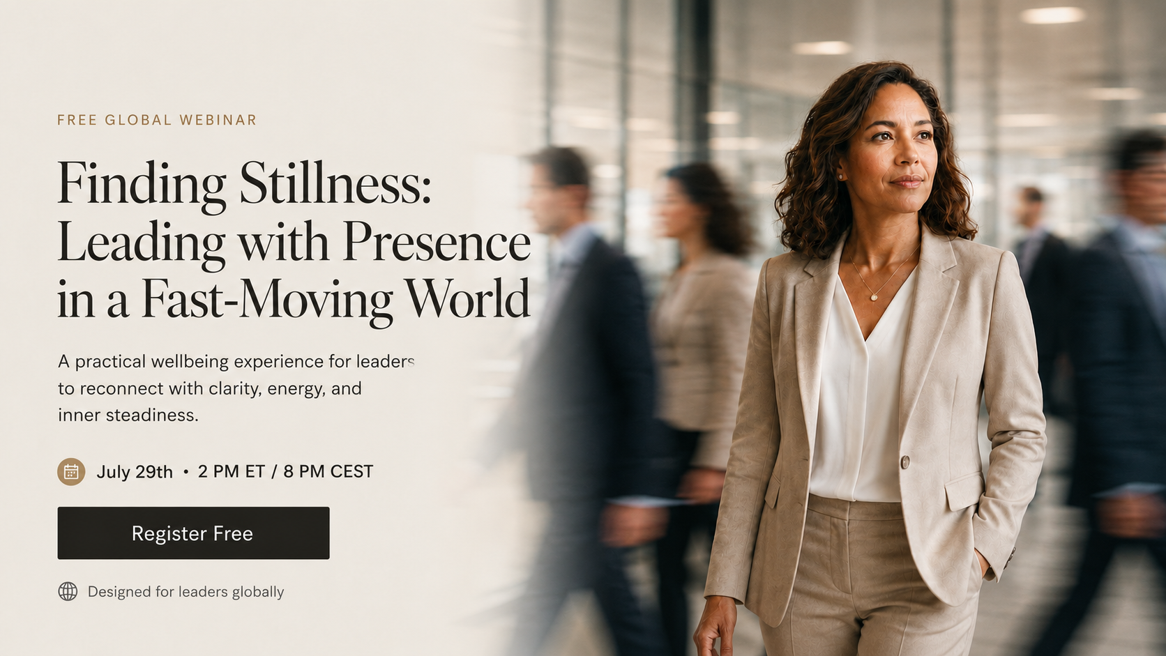 Finding Stillness: Leading with Presence in a Fast-Moving World